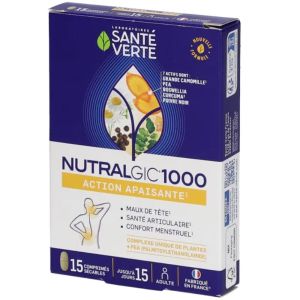 Sante verte - Nutralgic 1000 - 15 comprimés