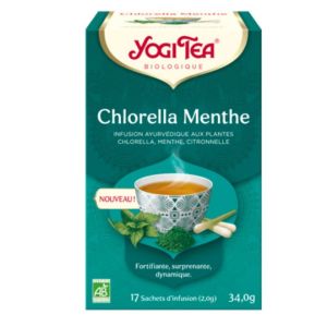 Yogi Tea - Chlorella Menthe infusion - 17 sachets - 34g