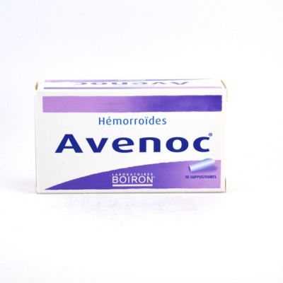 Prix de Suppositoire Avenoc Boiron, Hémorroïdes, Boite de 10 Prix de Suppositoire Avenoc Boiron, Hémorroïdes, Boite de 10