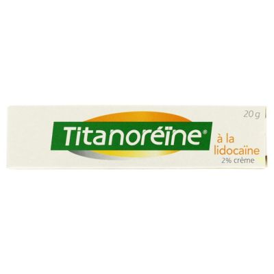 Prix de Titanoreïne crème hémorroïdaire à la lidocaïne 20g Prix de Titanoreïne crème hémorroïdaire à la lidocaïne 20g