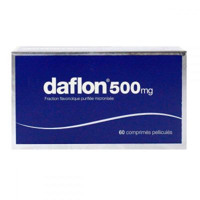 Prix de Daflon 500 mg - 60 comprimés (SERVIER) Prix de Daflon 500 mg - 60 comprimés (SERVIER)