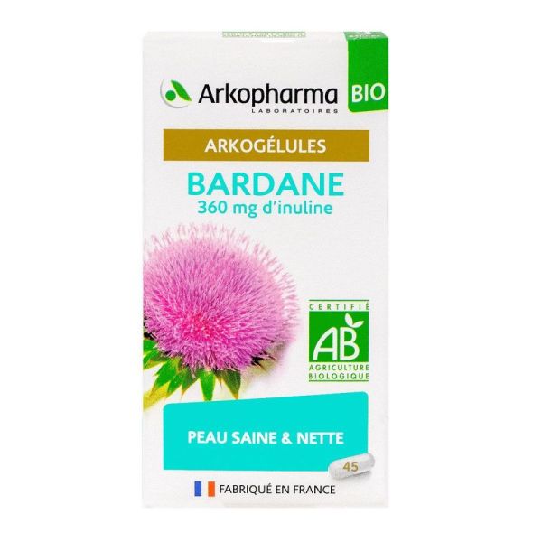 Arkopharma - Arkogélule Bardane Bio - 45 gélules
