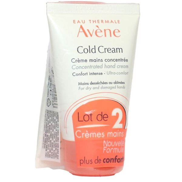 Avène - Cold Cream crèmes mains - 2 x 50ml