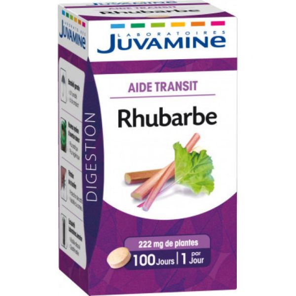 Juvamine - Rhubarbe - 100 comprimés