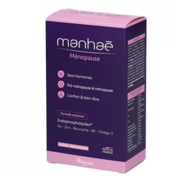 Manhaé -  Sans hormones pré-ménopause ménopause