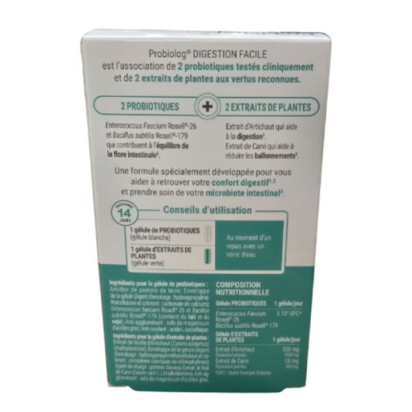 Mayoli - Probiolog Digestion facile - 28 gélules