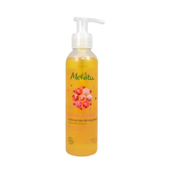 Melvita - Huile lactée démaquillante - 145ml