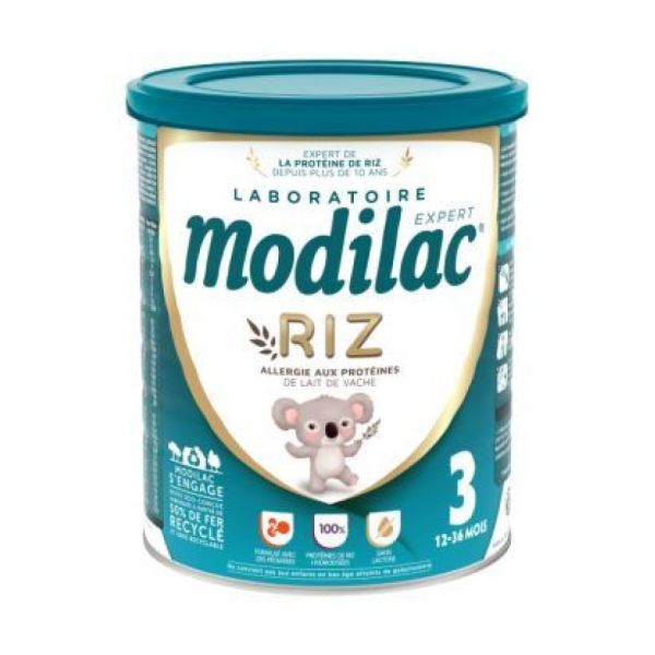 Modilac - Expert Riz lait en poudre 3ème âge - 800g