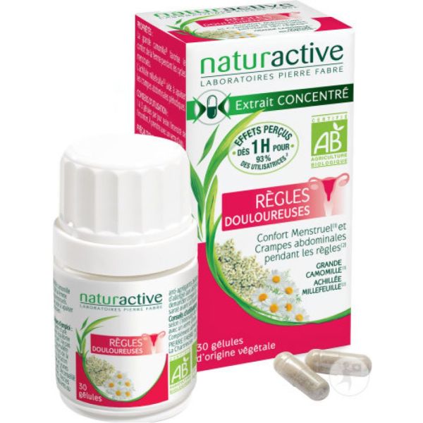 Naturactive Règles Douloureuses BIO - 30 gélules