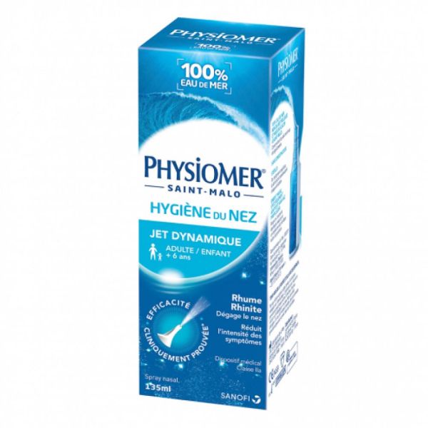 Physiomer jet dynamique - Hygiène du nez - 135ml