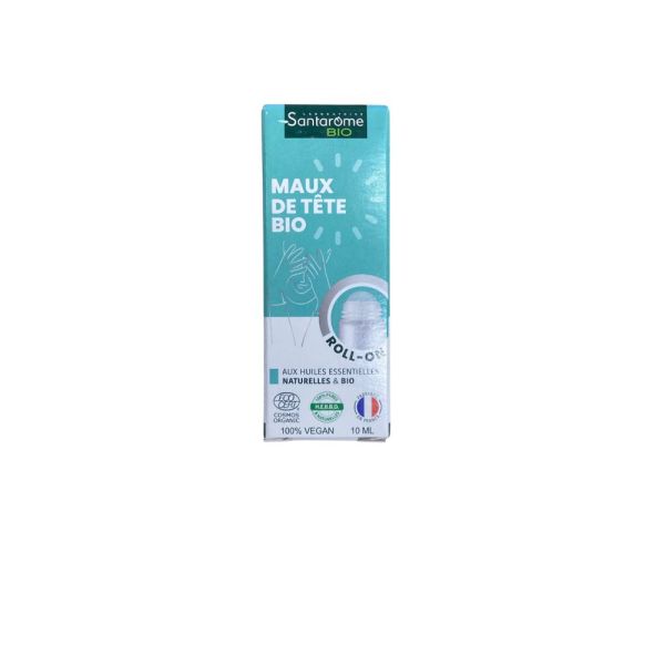 Santarome Bio - Maux de Tête Roll-On Bio - 10 ml