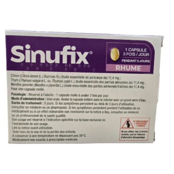 Upsa - Sinufix - 15 capsules
