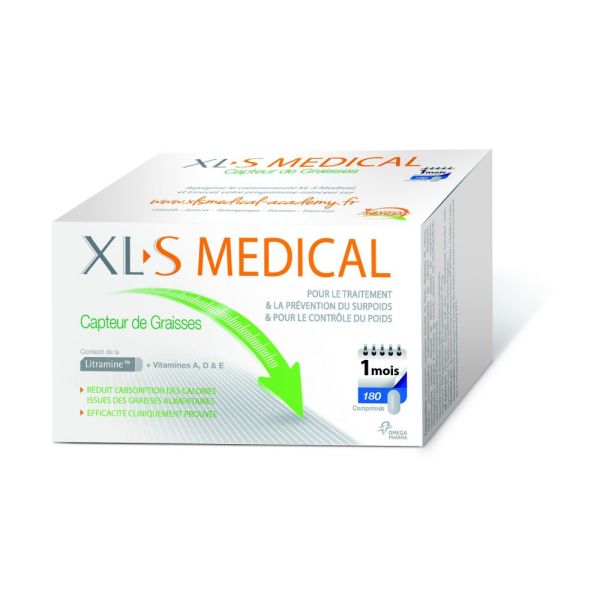 XL-S Medical capteur de graisse - 180 comprimés