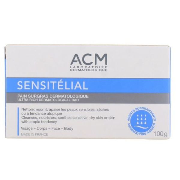 ACM - Sensitérial pain surgras dermatologique - 100g
