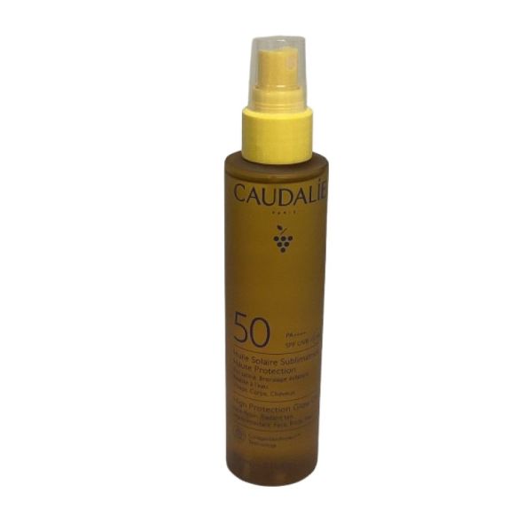 Caudalie - Huile Solaire Sublimatrice Haute Protection 50 SPF UVB + UVA - 150mL