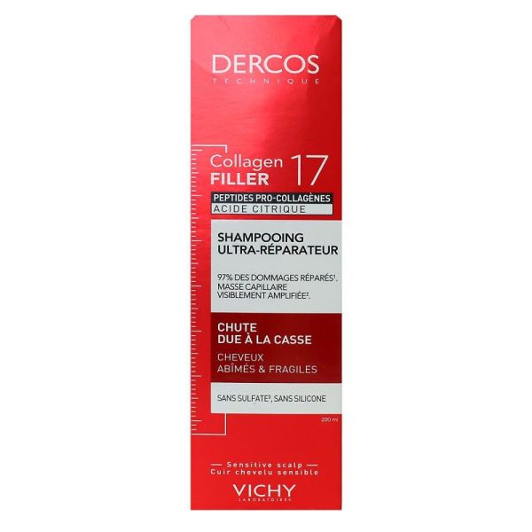 Vichy - Collagen Filler 17 Shampoing ultra-reparateur - 200ml