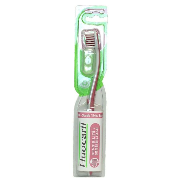 Fluocaril - Brosse à dents sensibilité extra-souple