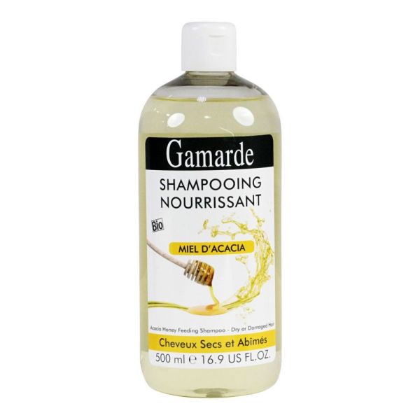Gamarde - Shampooing nourrissant miel d'acacia - 500 ml