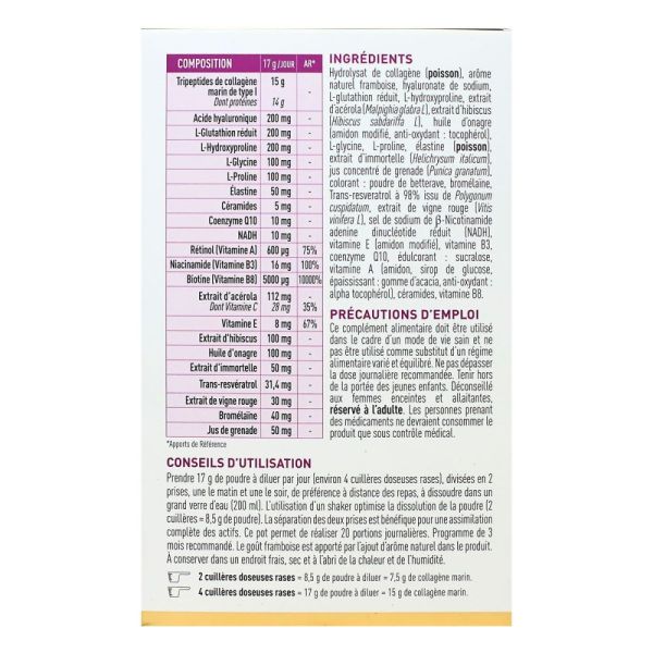 Granions - Collagène+ Éternity Tripeptide de collagène - 343g