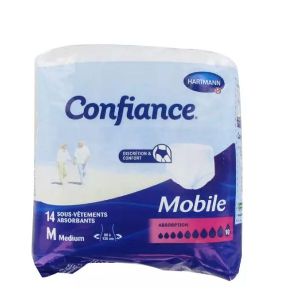 Hartmann - Confiance Mobile 14 Sous Vêtements Absorption 10 taille M