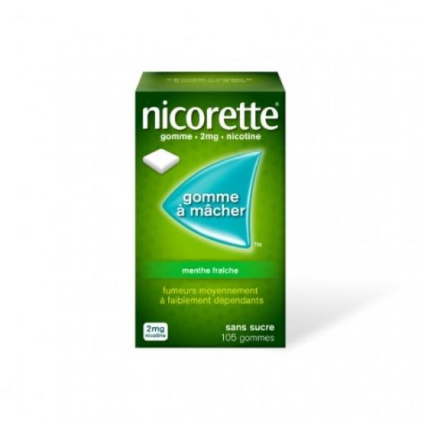 Nicorette - Menthe Fraîche 2mg -  gommes