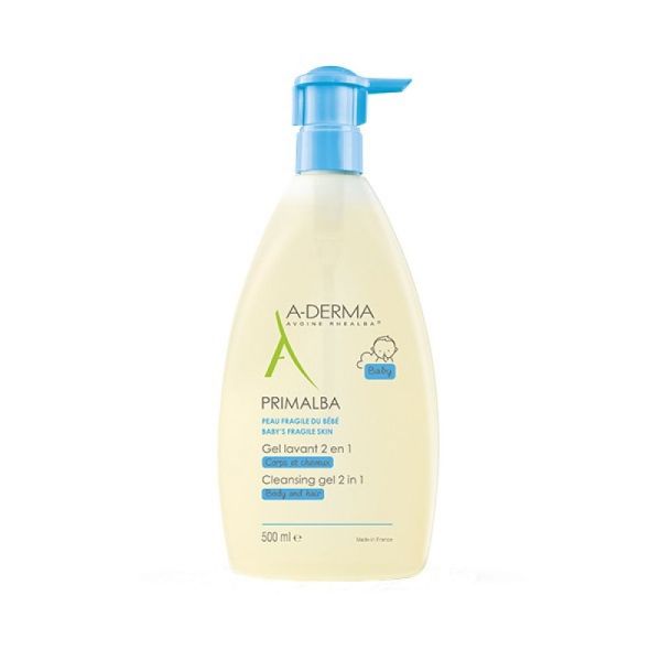 Primalba - Gel lavant 2 en 1 bébé - 500 ml