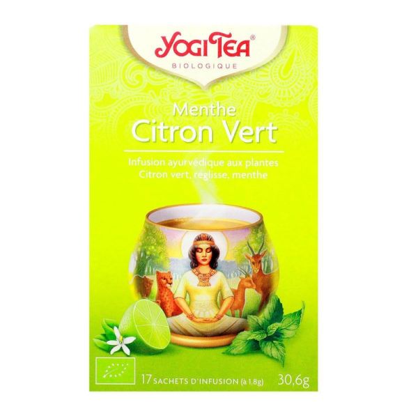 Yogi Tea - Menthe Citron vert - 17 sachets