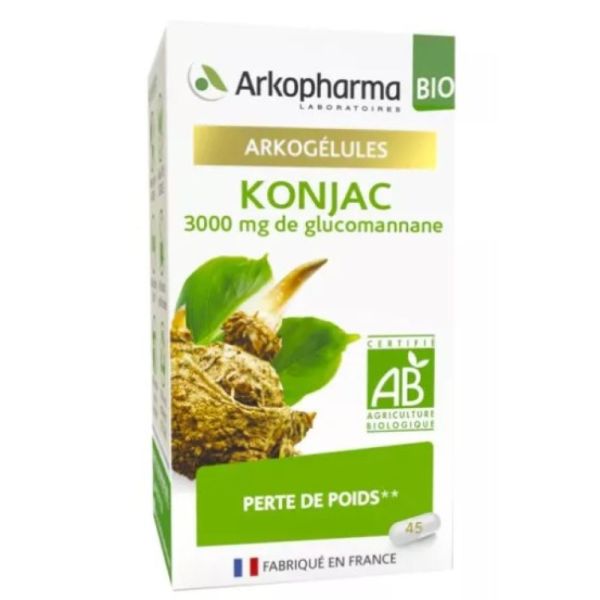 Arkopharma -  Konjac Bio 3000mg de glucomannane - 45 gélules