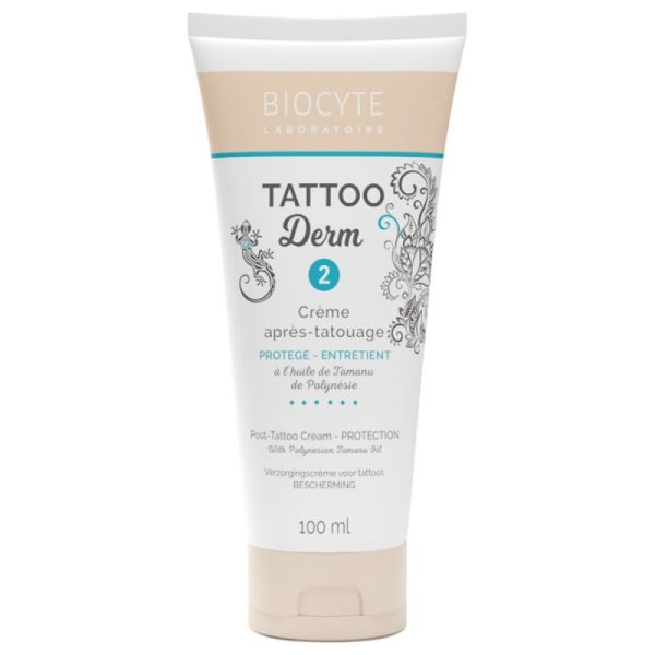 Biocyte - Tattoo Derm 2 Crème Après Tatouage - 100 ml