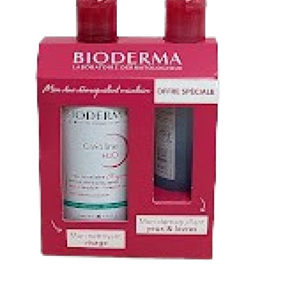 Bioderma - Coffret Créaline H20 et son démaquillant H20 Yeux - 500ml +125ml