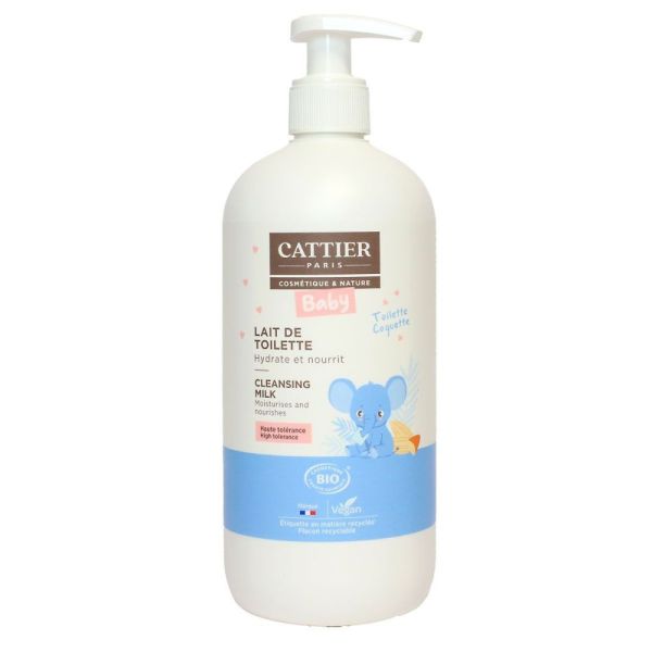 Cattier baby - Lait de toilette - 500mL