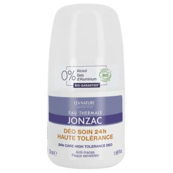 Jonzac - Déo soin 24H Haute tolérance - 50ml