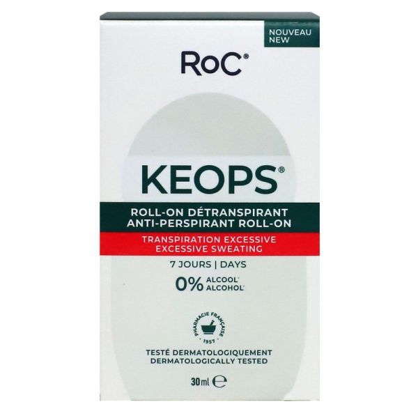 ROC - Keops détranspirant roll-on - 30ml