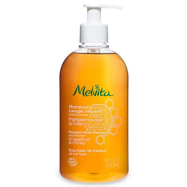 Melvita - Shampooing lavages fréquents miel et pamplemousse