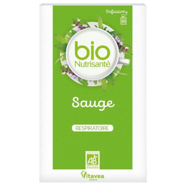 Nutrisanté - Bio Sauge - 20 infusions