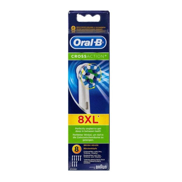 Oral B Cross Action 3 brossettes de rechange