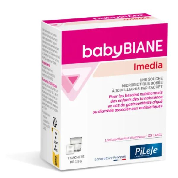 Pileje - Babybiane Imedia - 7 sachets de 1.5g