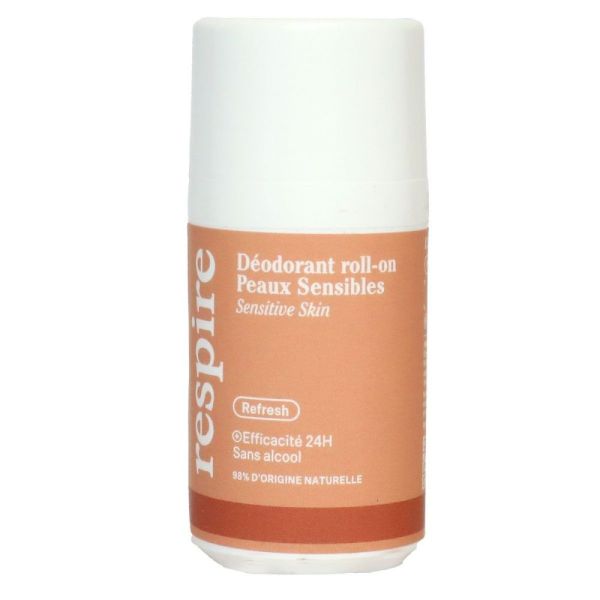 Respire - Déodorant roll-on peaux sensibles - 50mL