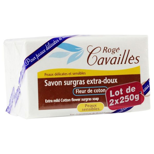 Rogé Cavaillès - Savon surgras extra-doux fleur de coton