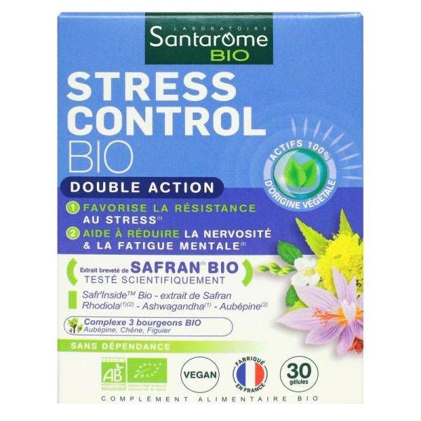 Santarome - Stress Control Bio - 30 gélules