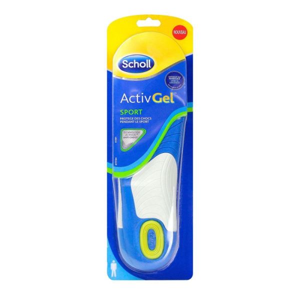 Scholl -  Semelles ActivGel sport