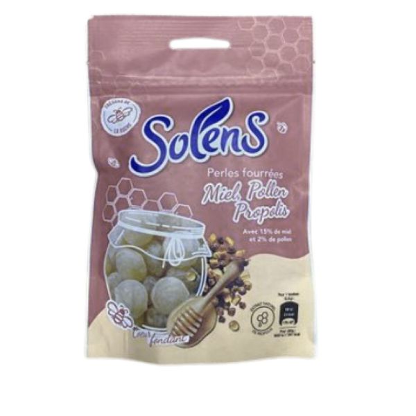 Solens - Perles Fourrées Miel Pollen et Propolis - 100 g