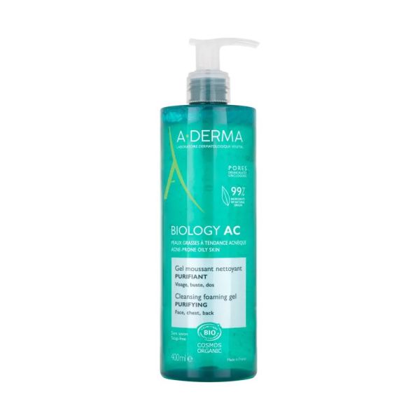 Aderma - Biology AC - Gel moussant nettoyant