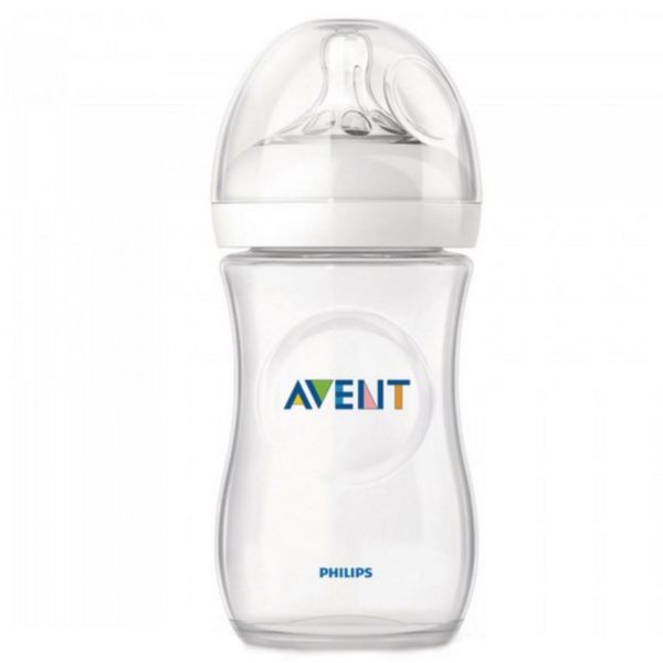 Avent - Biberon natural 1 mois et plus débit lent - 260ml