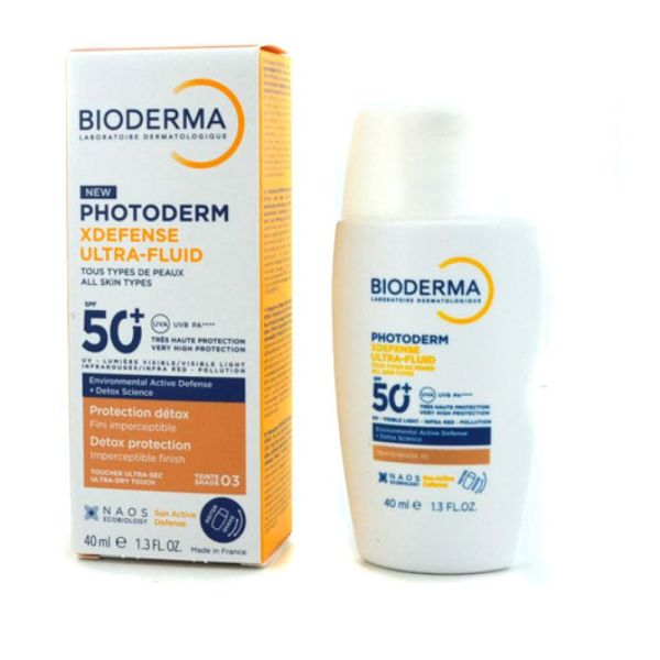 Bioderma - Photoderm X defense Ultra-fluid SPF 50+ teinte 3 - 40ml