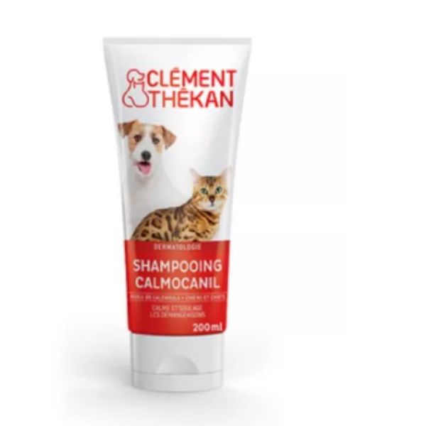 Clément-Thékan - Shampooing calmocanil Chat Chien Démangeaisons 200ml