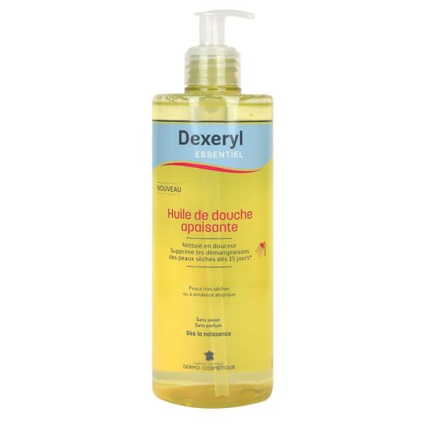 Dexeryl - Huile de douche apaisante - 500mL