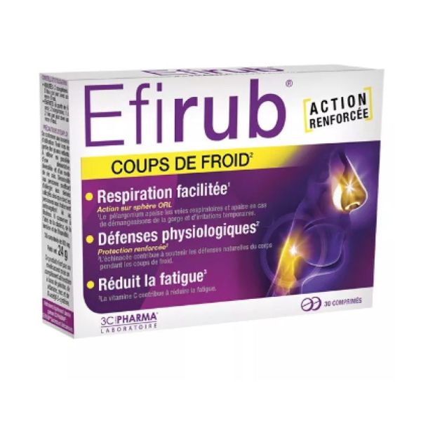 Efirub - Coups de froid - 16 sachets