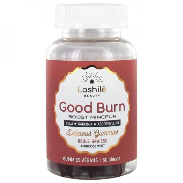 Lashilé Beauty - Good Burn Boost Minceur brûle-graisse - 60 pièces