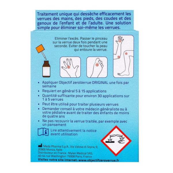 Mylan- Objectif Zeroverrue Original - Façon 5 ml